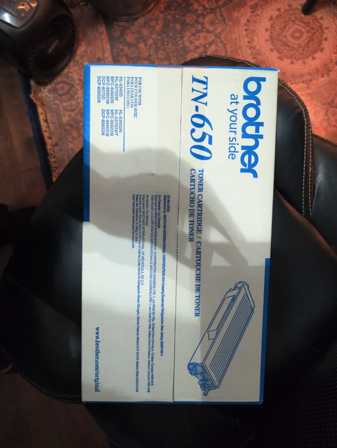 Brother TN-650 High Yield Toner Cartridge image indicator(2)