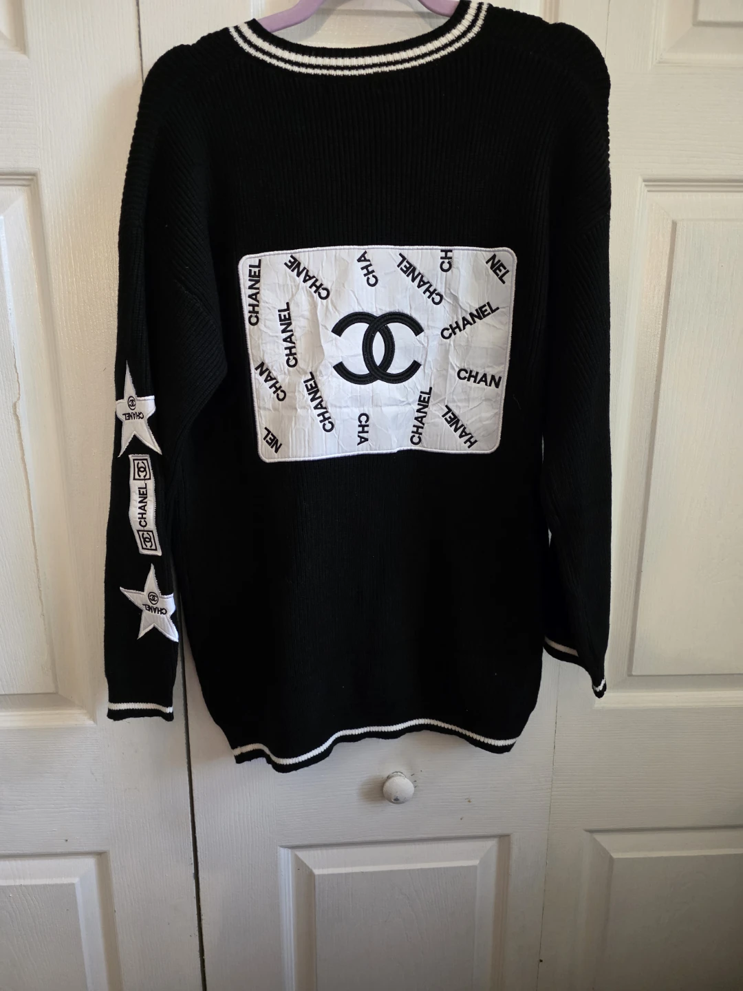 Chanel Black & White Sweater