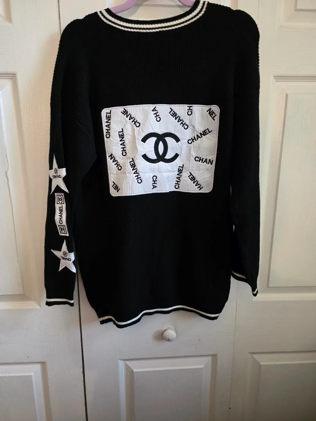 Chanel Black & White Sweater