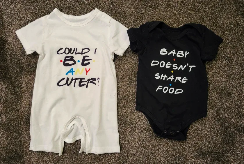 Baby Rompers - 'Friends' Theme