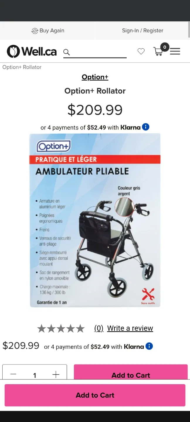 Option+ Rollator Walker image indicator(2)