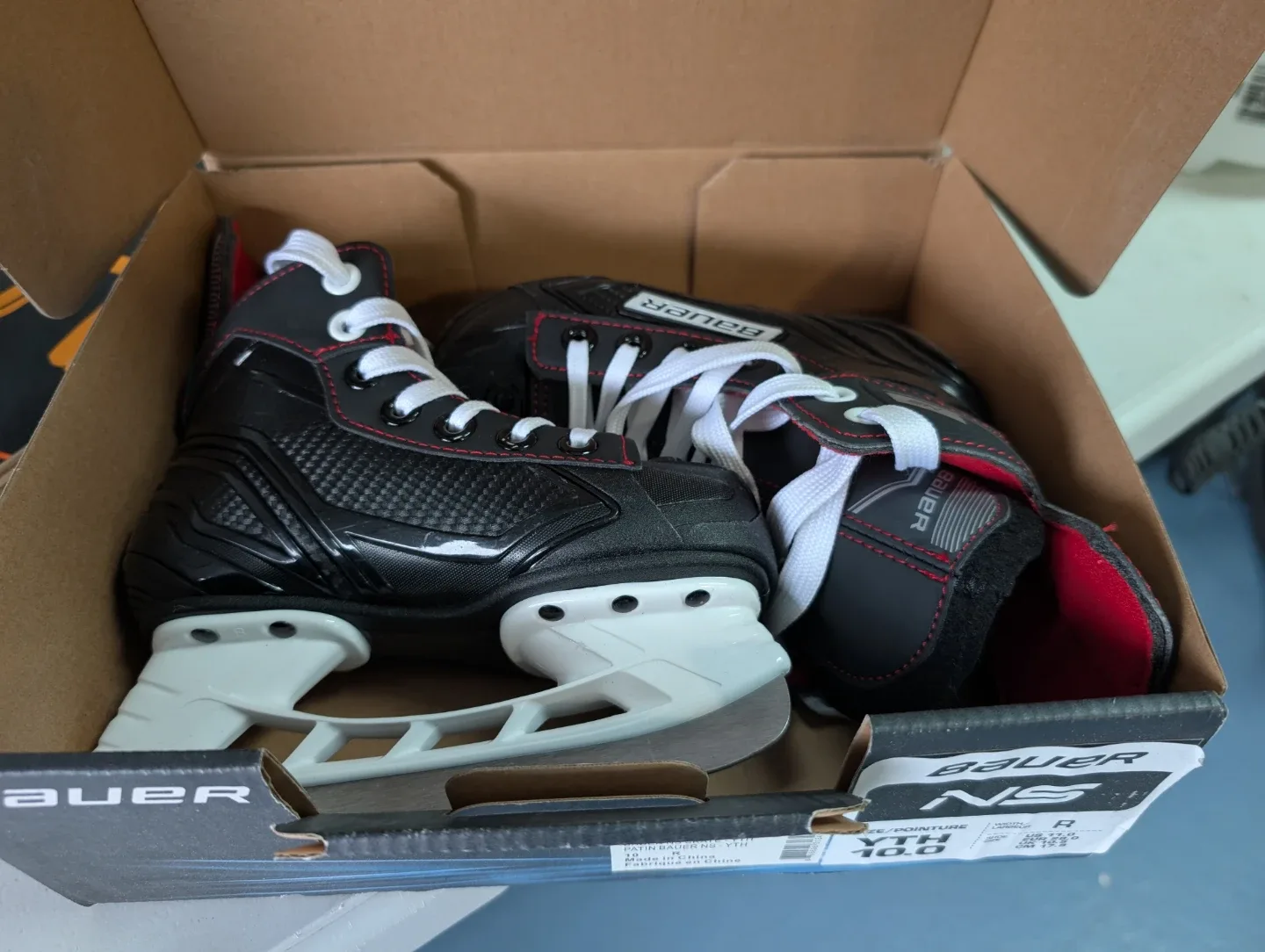 Bauer NS Youth Hockey Skates - Size YTH 10 image indicator(3)