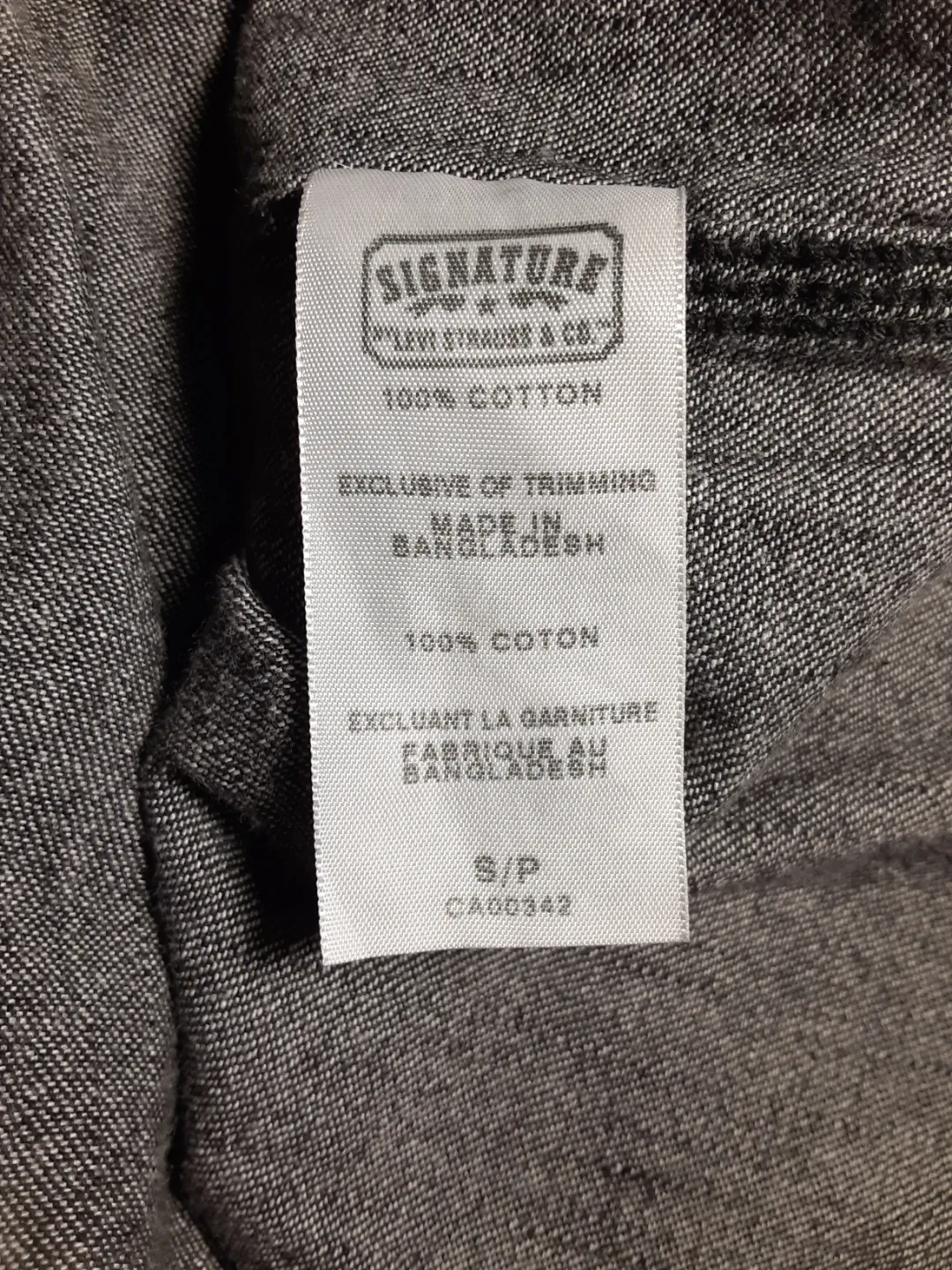 Signature by Levi Strauss & Co. - Long Sleeve Shirt | S: SM image indicator(10)