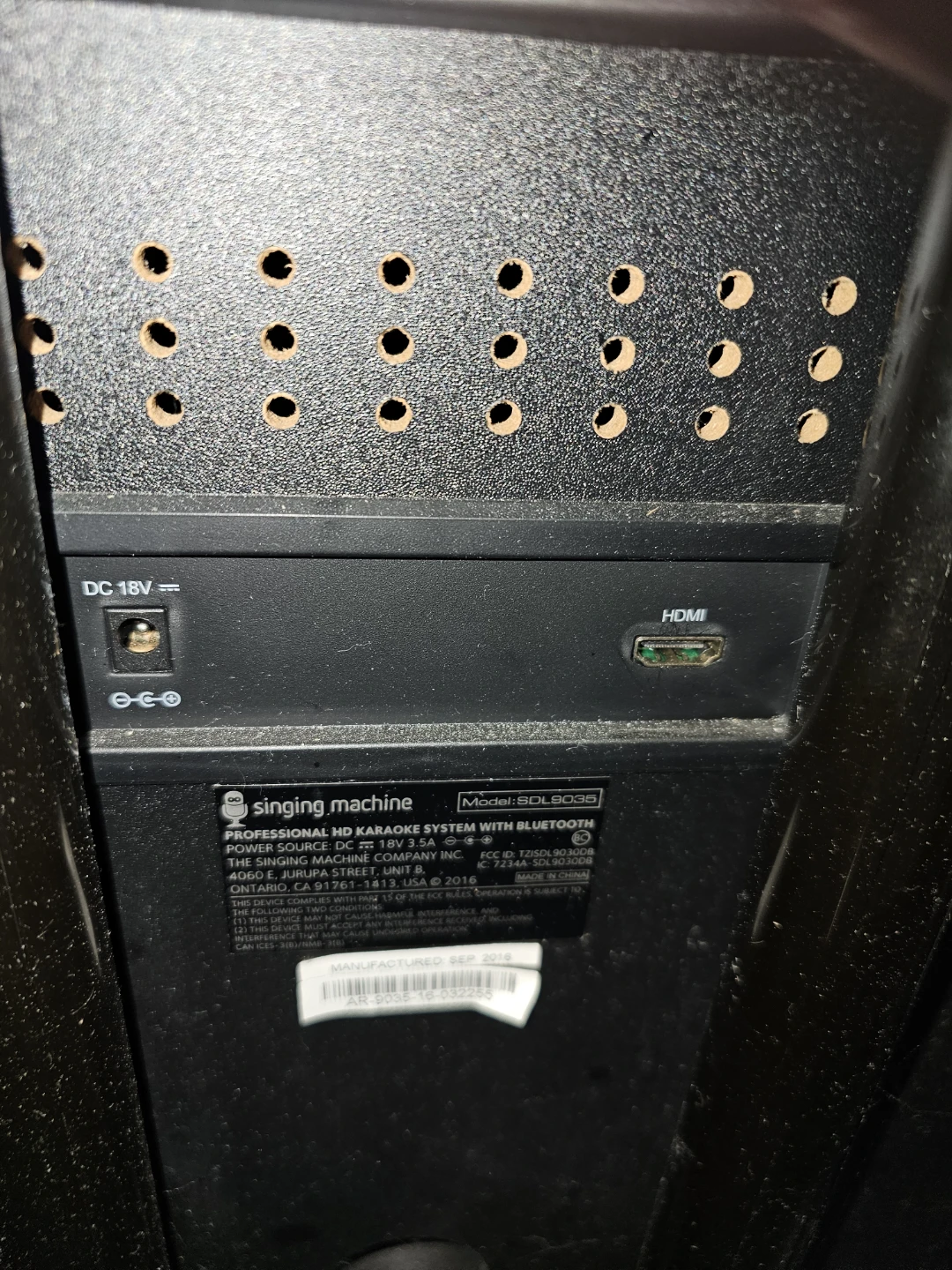 Singing Machine SDL9035 Karaoke System - photo 2