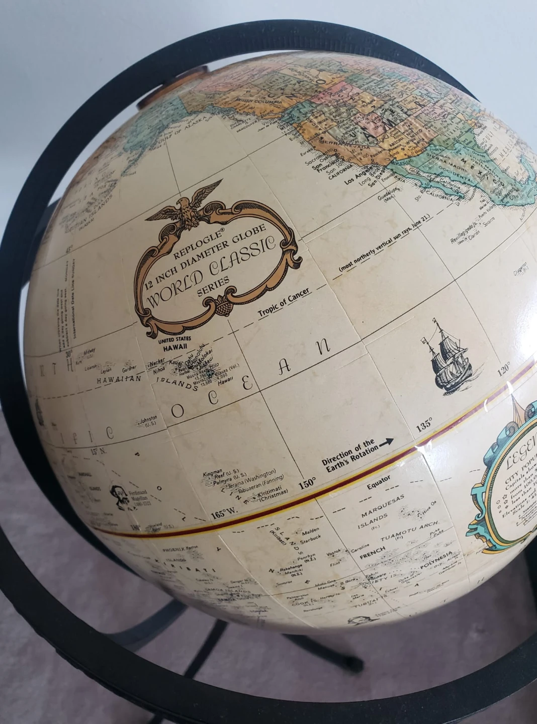 Replogle 12 Inch World Classic Globe - photo 2