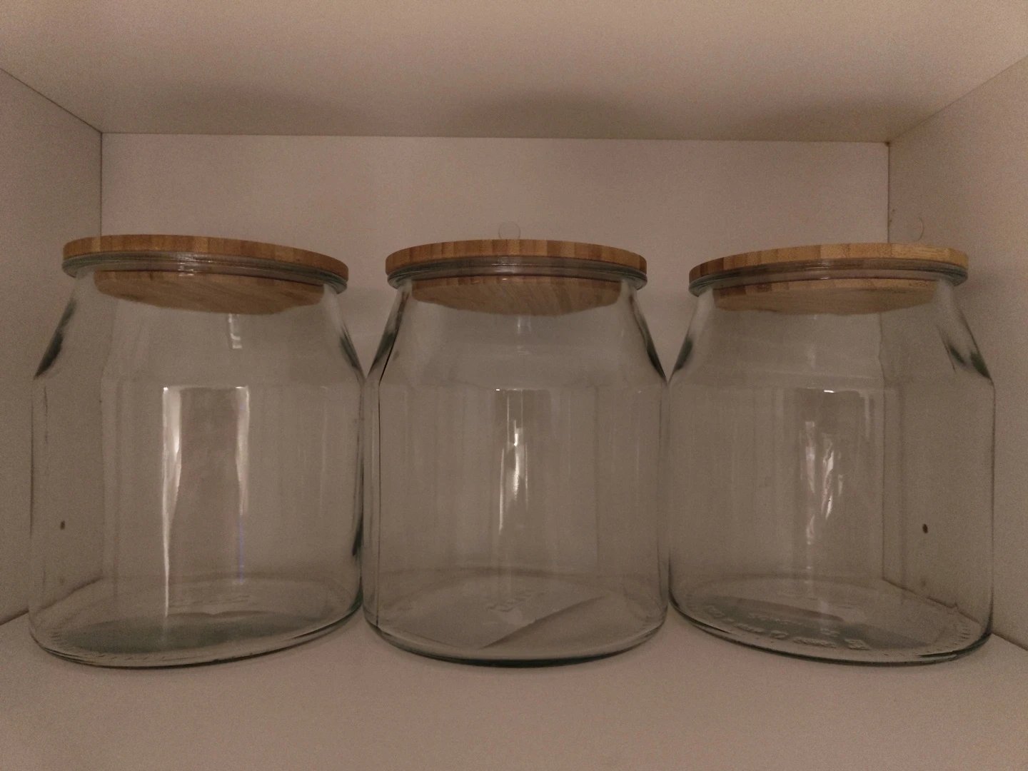 Glass Jars with Wooden Lids - photo 2