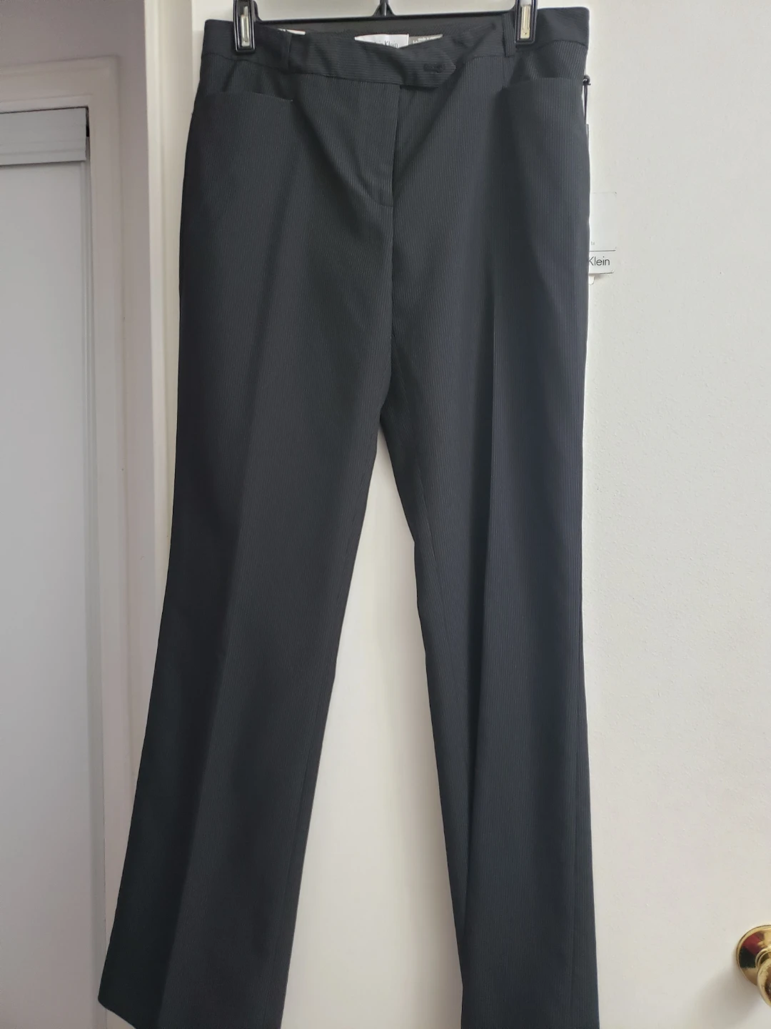 Calvin Klein Modern Fit Black Pants - Size 4 - photo 2