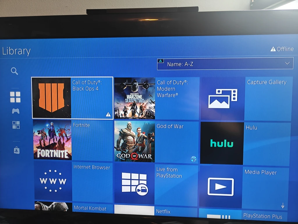 PS4 white with a controller and games - photo 3