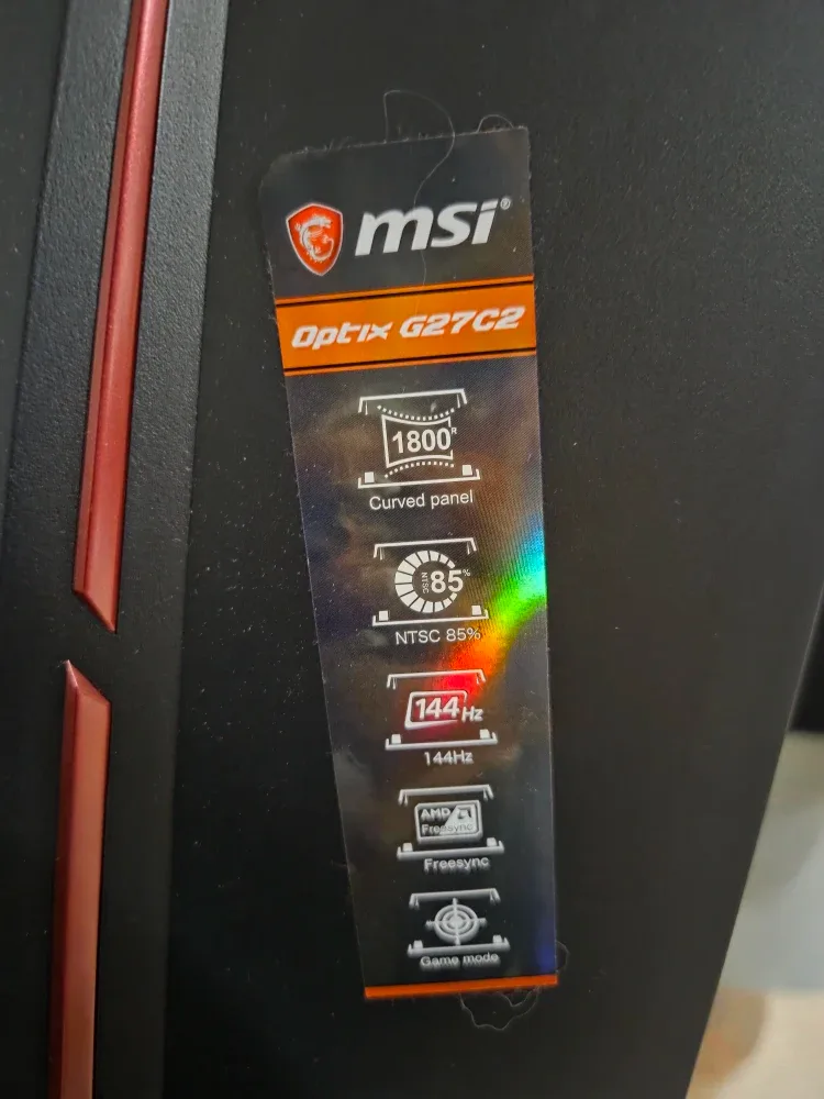 MSI Optix G27C2 27" Curved Gaming Monitor image indicator(2)