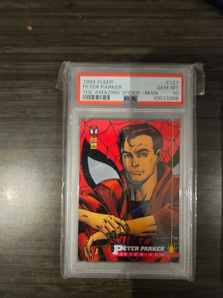 Marvel Spider-Man Trading Cards - PSA GEM MT 10