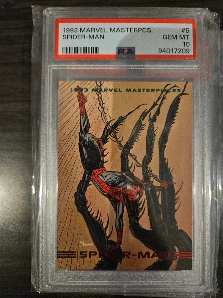 Marvel Spider-Man Trading Cards - PSA GEM MT 10 image indicator(3)