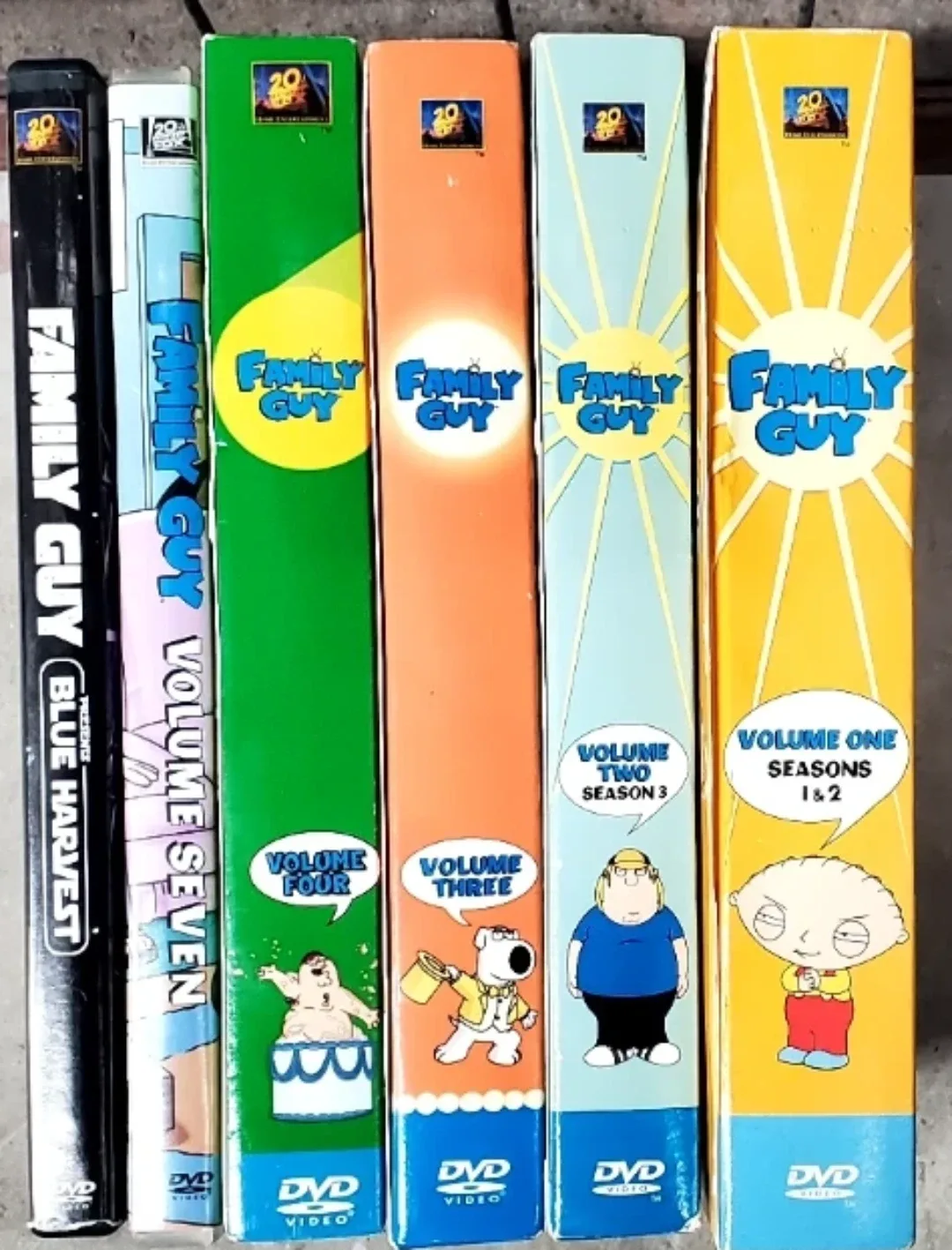 Family Guy DVD Collection - Volumes 1, 2, 3, 4, 7 + Blue Harvest image indicator(2)