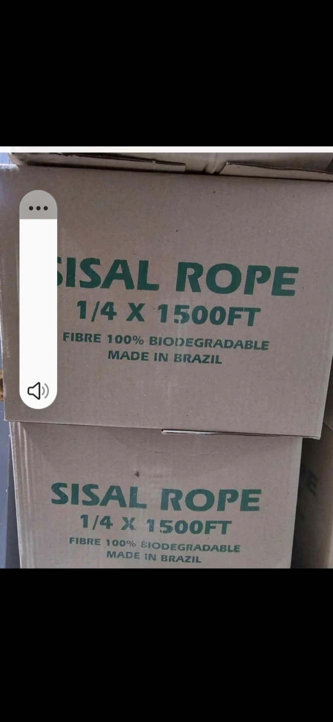 Sisal Rope 1/4 x 1500ft - Biodegradable