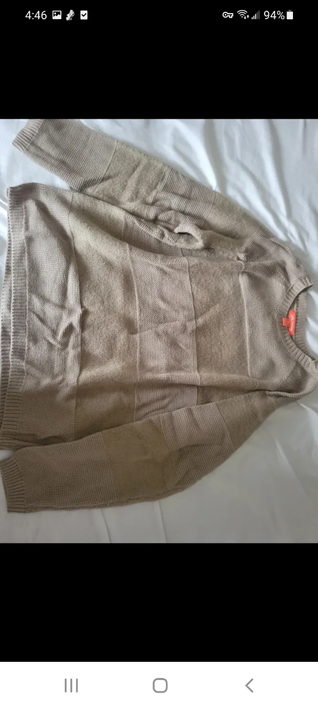 Joe Fresh M/M Beige Sweater thumbnail