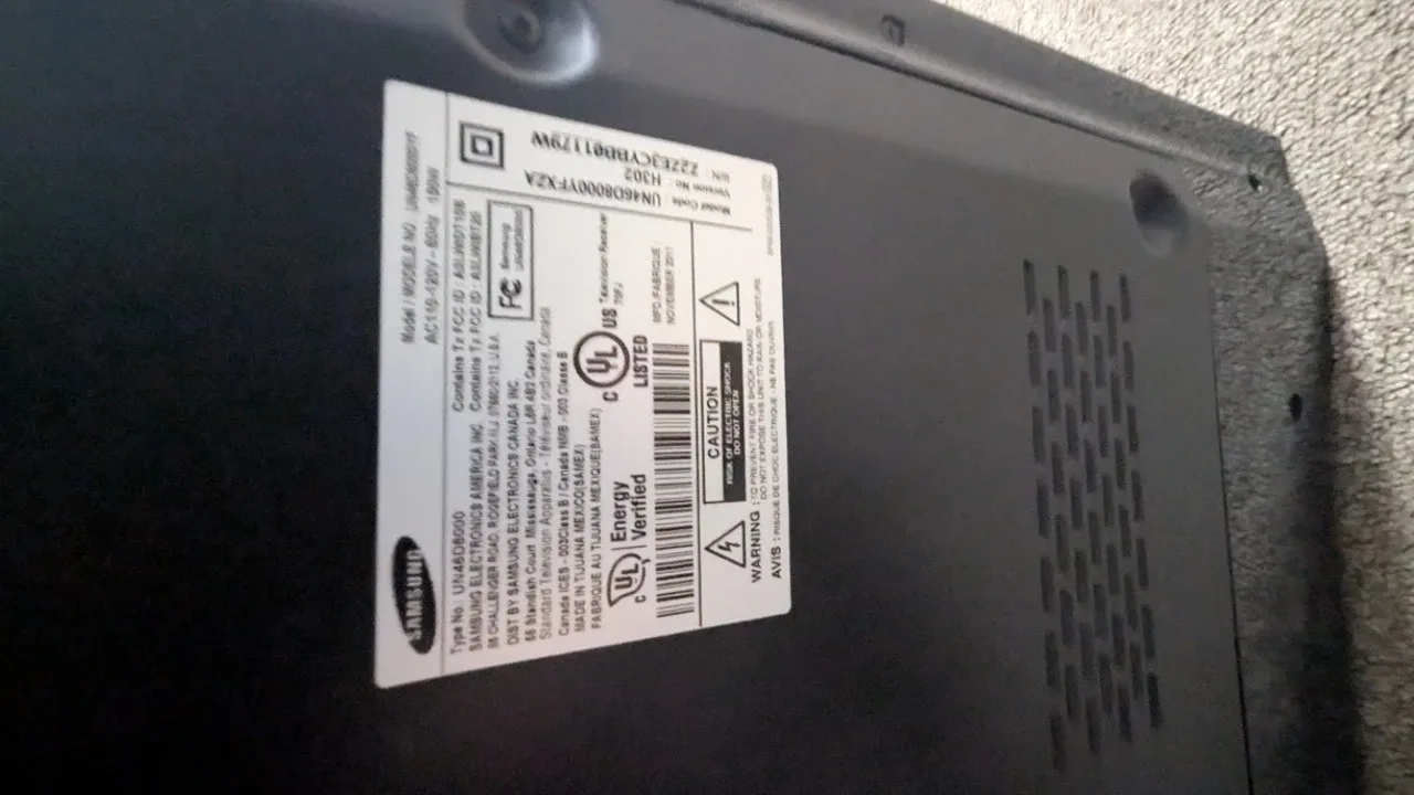 Samsung 48" LED TV - Model UN48D8000 image indicator(2)