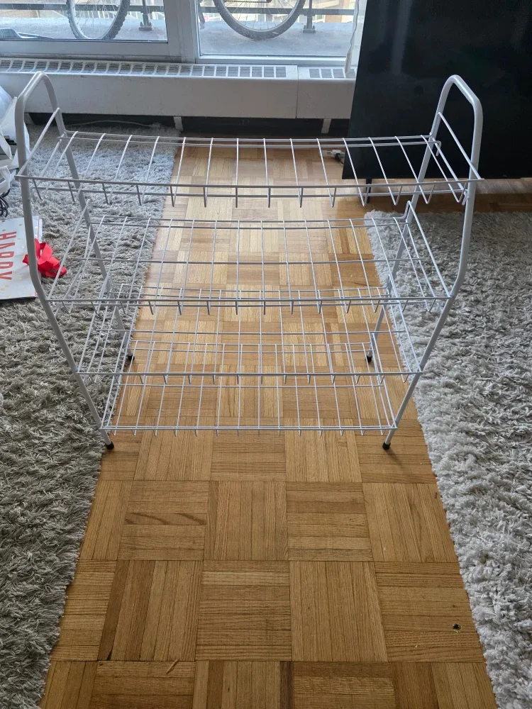 White Wire 3-Tier Shelf image indicator(2)