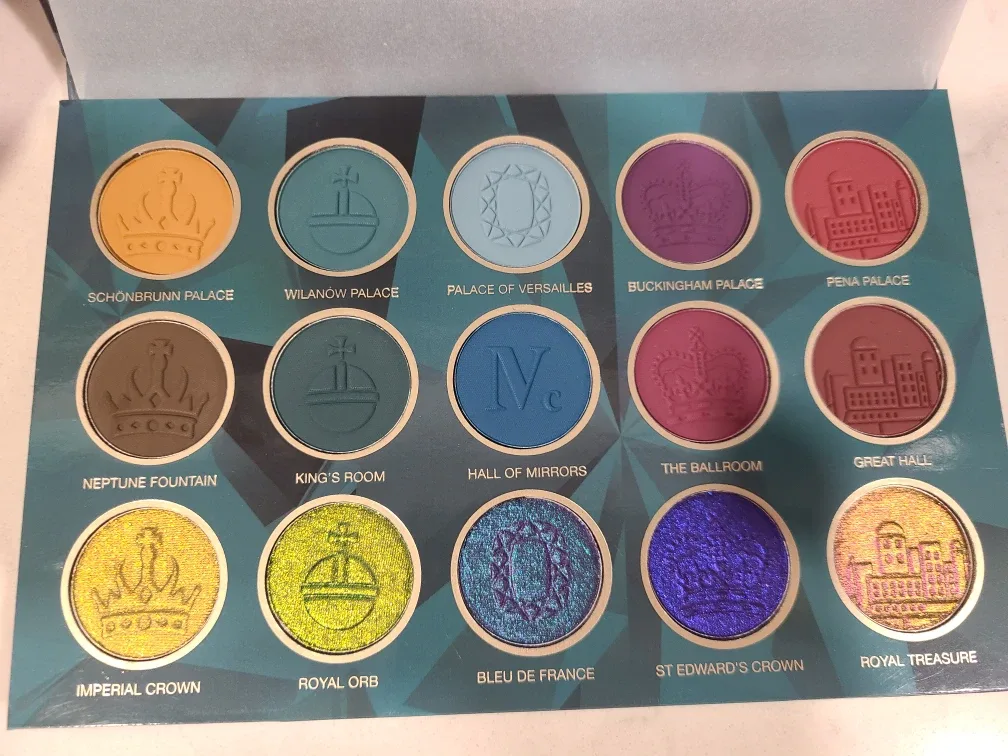 Nomad Cosmetics Royal Europe Eyeshadow Palette