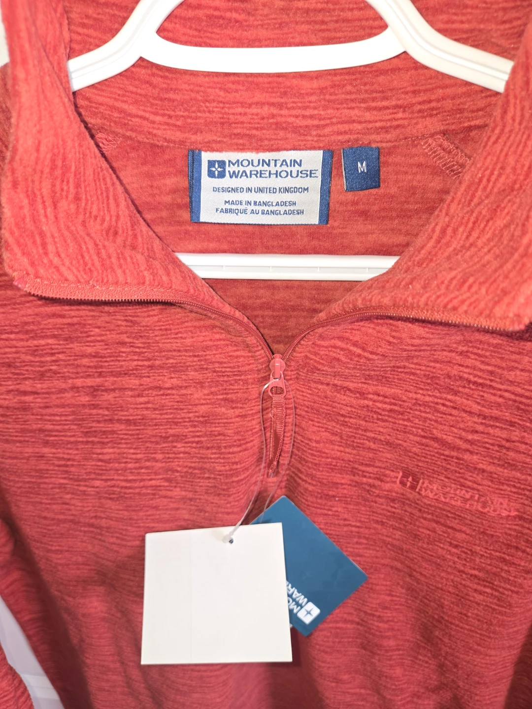 Mountain Warehouse Snowdon Fleece - Size M - Orange - photo 3