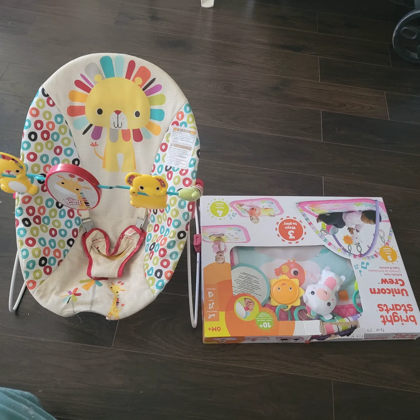 Bright Starts Bouncer & Unicorn Activity Gym image indicator(3)