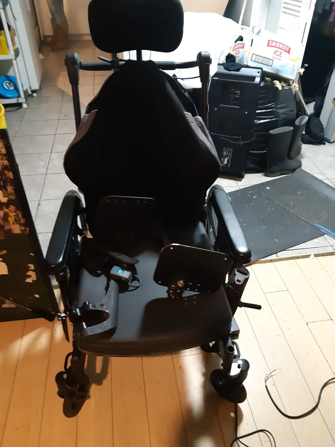 Black Adaptive Stroller Wheelchair