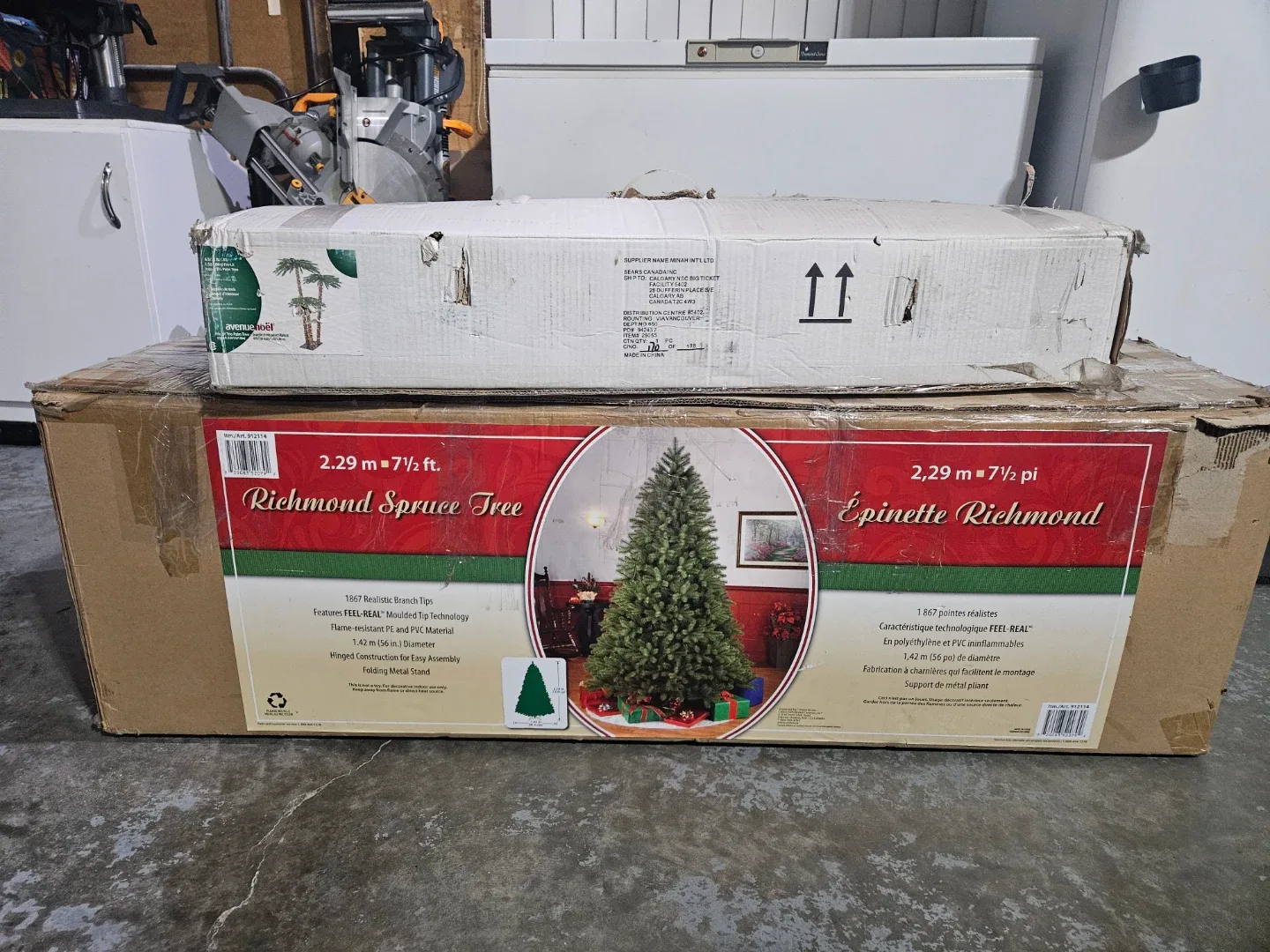 Christmas Tree 7 1/2 ft Richmond Spruce