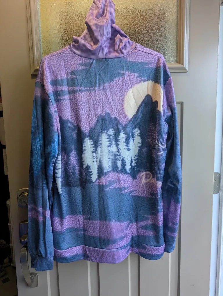 BNWOT Mens sz 1XL Palace Palaska print hoodie image indicator(2)