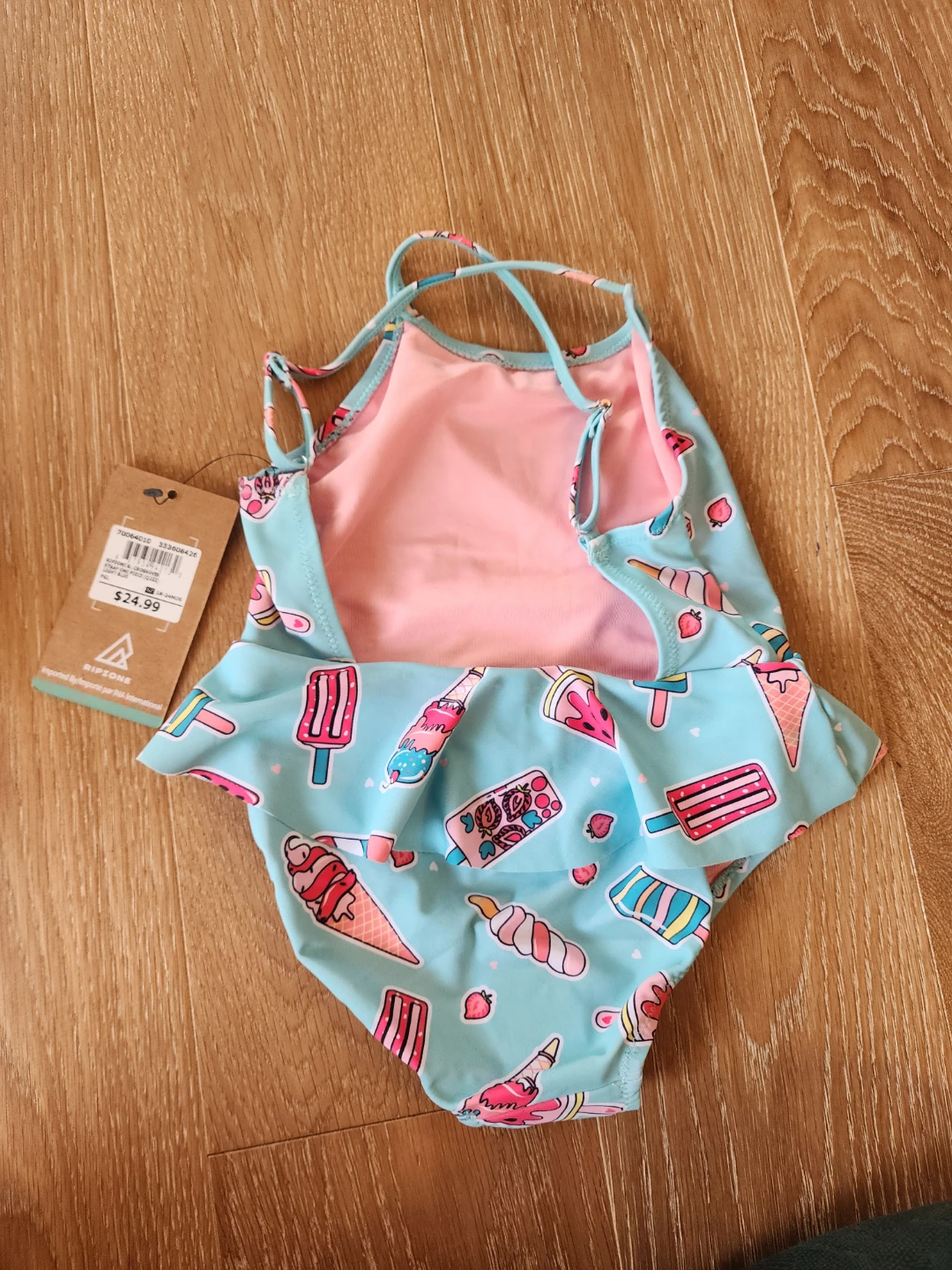 Ripzone Kids Swimsuit - Ice Cream Print - photo 2