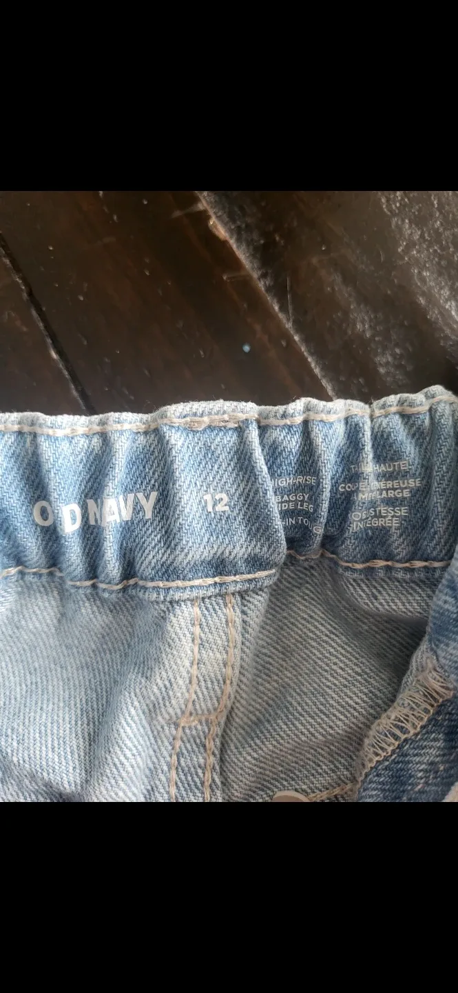 Old Navy Jeans Size 12 & Zara Puffer Jacket Size 10 image indicator(4)