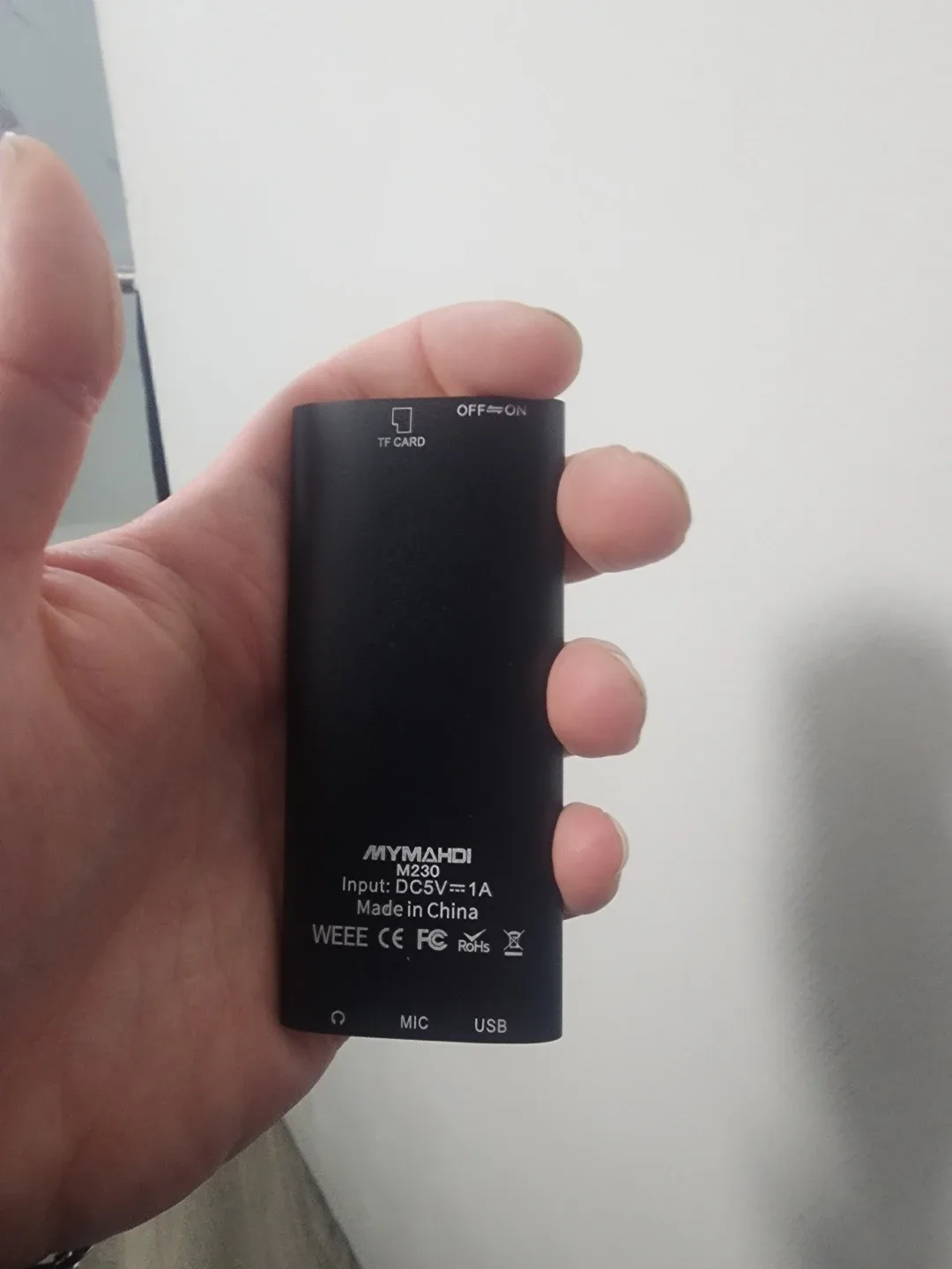 MYMAHDI MP3 Player - Black image indicator(2)