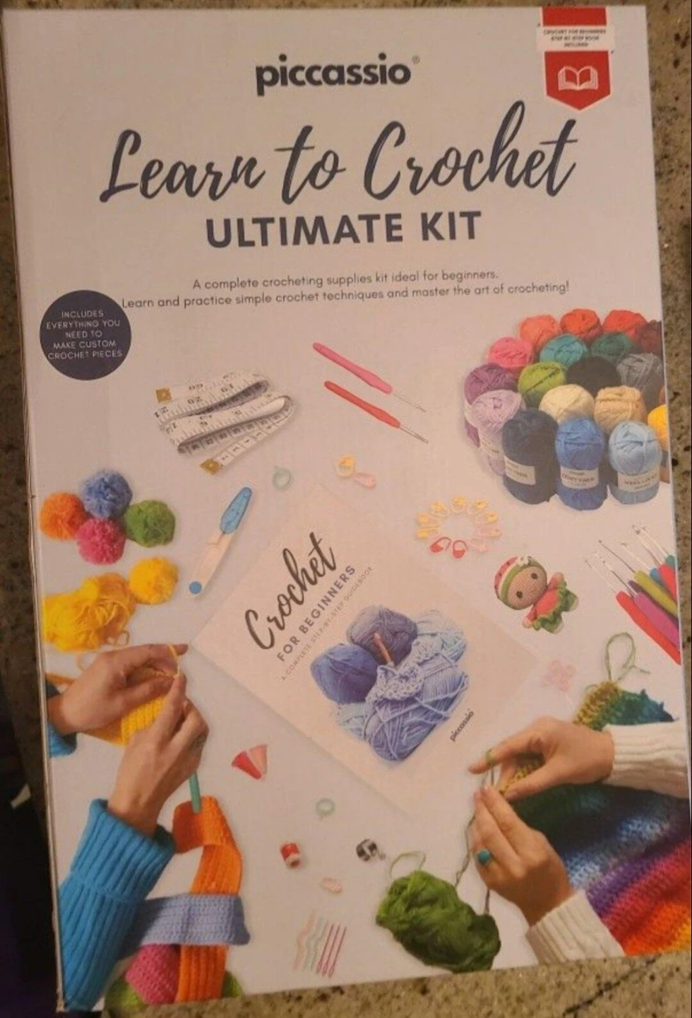Piccassio Learn to Crochet Ultimate Kit
