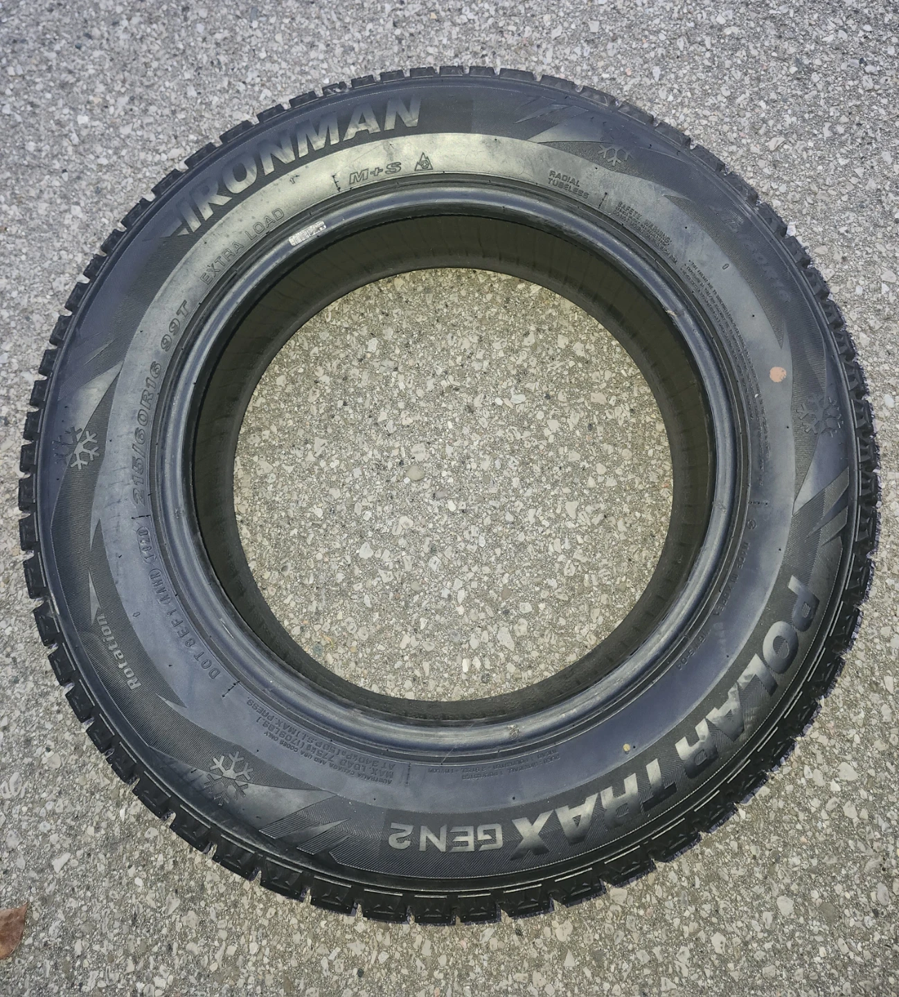Ironman Polar Trax Gen 2 Winter Tires 215/60R16 - photo 2
