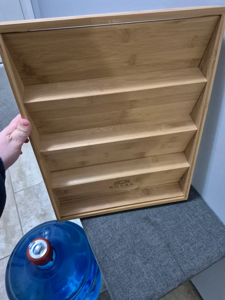 Royal Craft Wood Bamboo Spice Rack image indicator(2)