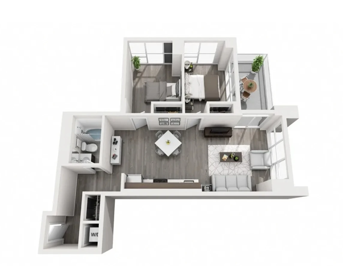 Rental condo apartment