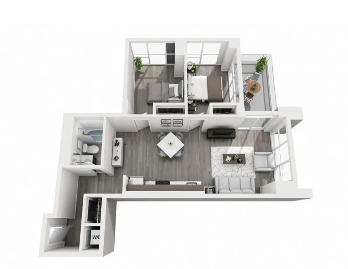 Rental condo apartment