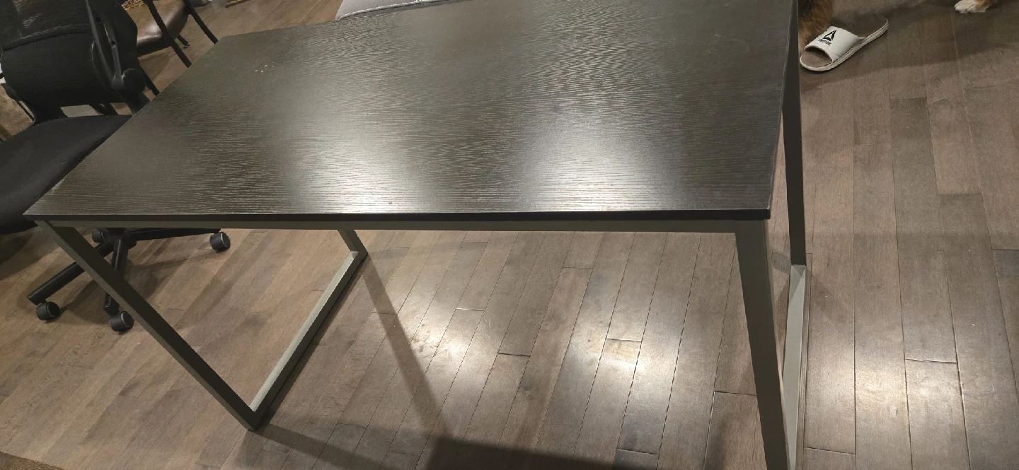 Dark Brown Woodgrain home office/gaming Desk - photo 2