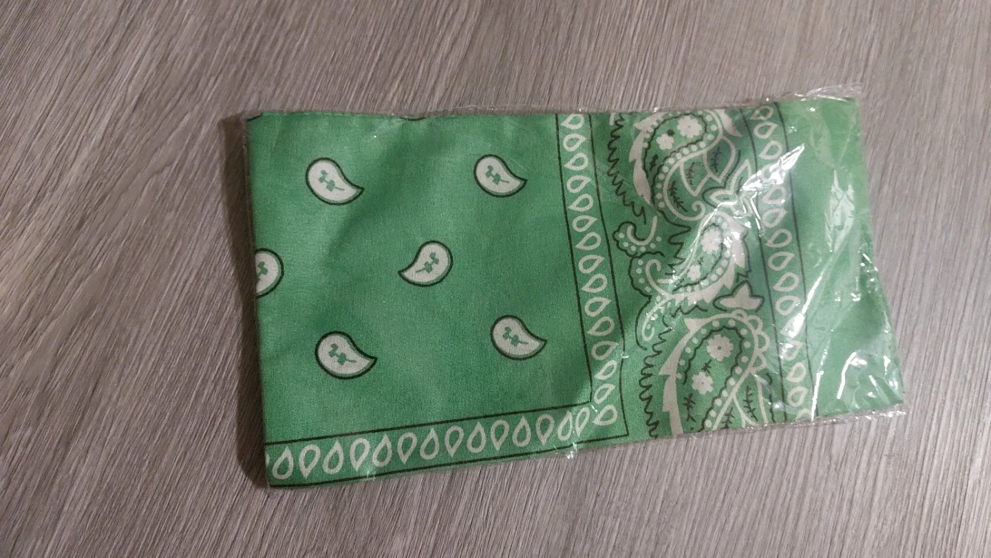 Green Paisley Bandana thumbnail