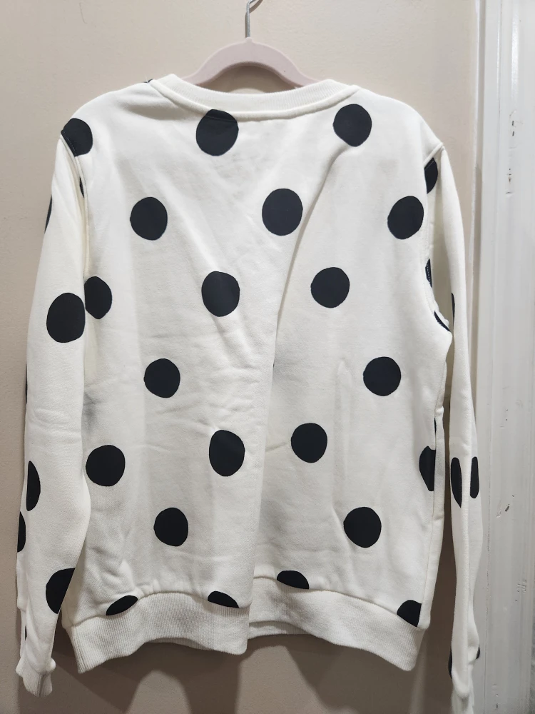 H&M Kids' Polka Dot Sweatshirt - Size 8/10 - New - photo 3