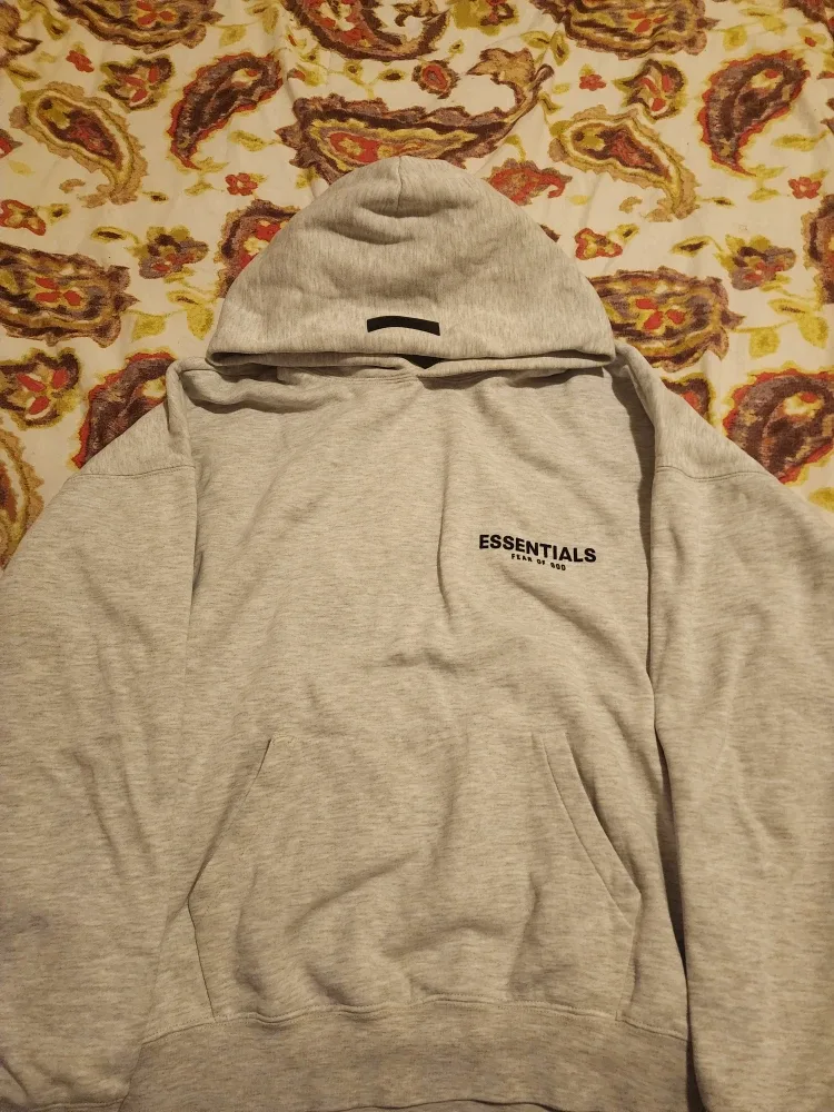 Essentials Fear of God Hoodie Light Oatmeal