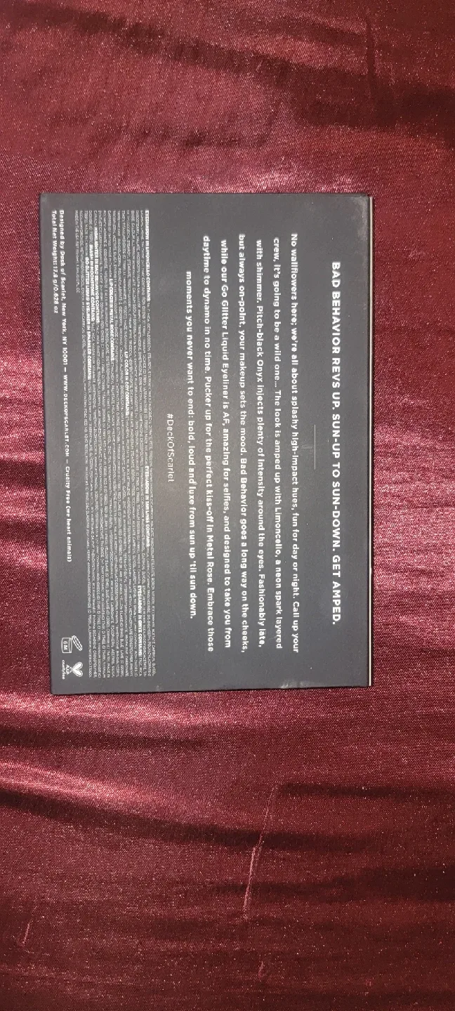 Deck of Scarlet Edition No 11 Eyeshadow Palette image indicator(2)