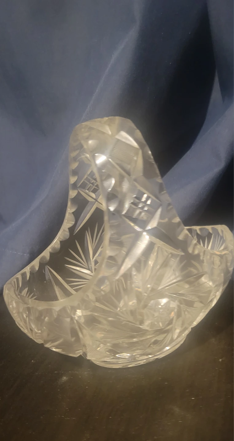 Crystal Basket with Handle🥕