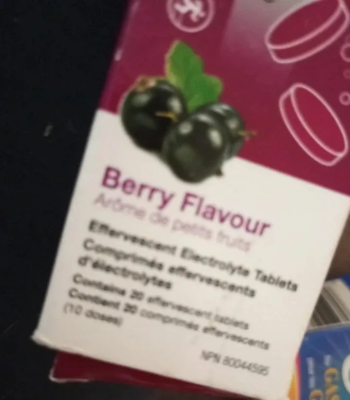 Hydralyte Berry Flavour Effervescent Electrolyte Tablets image indicator(2)