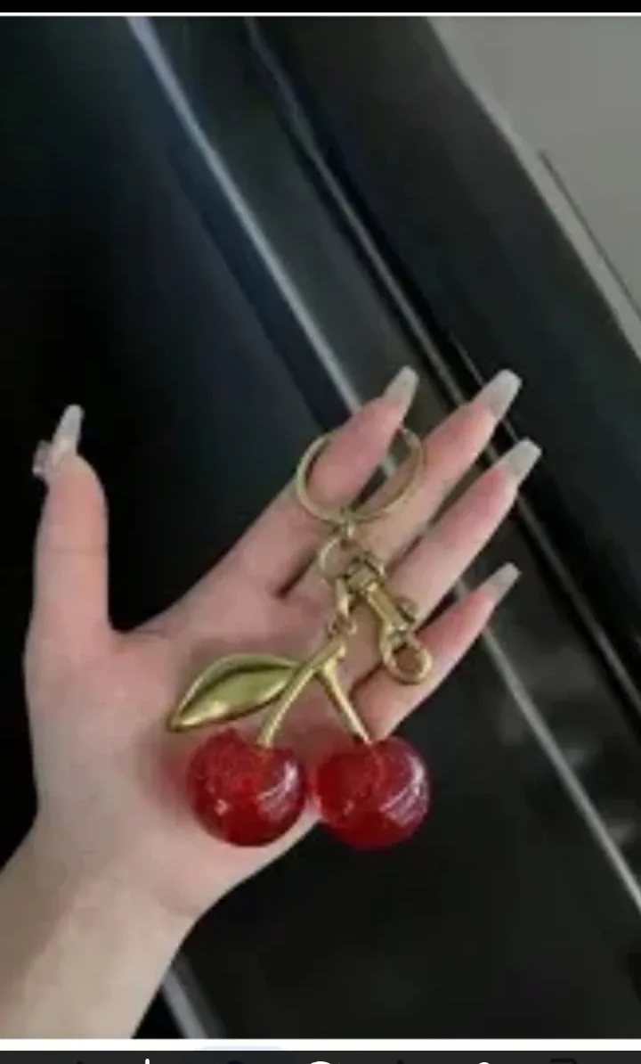 Coach  cherries key chain image indicator(2)
