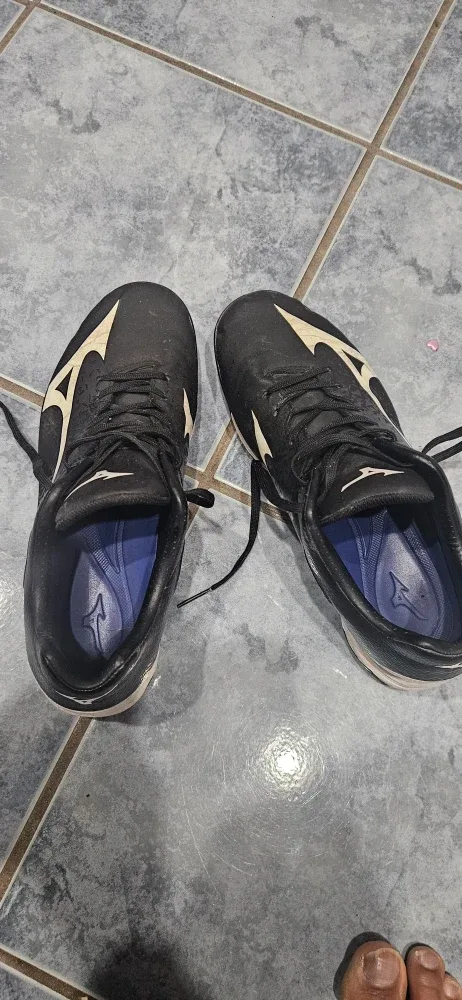 Mizuno Black Baseball Cleats US 7.5
