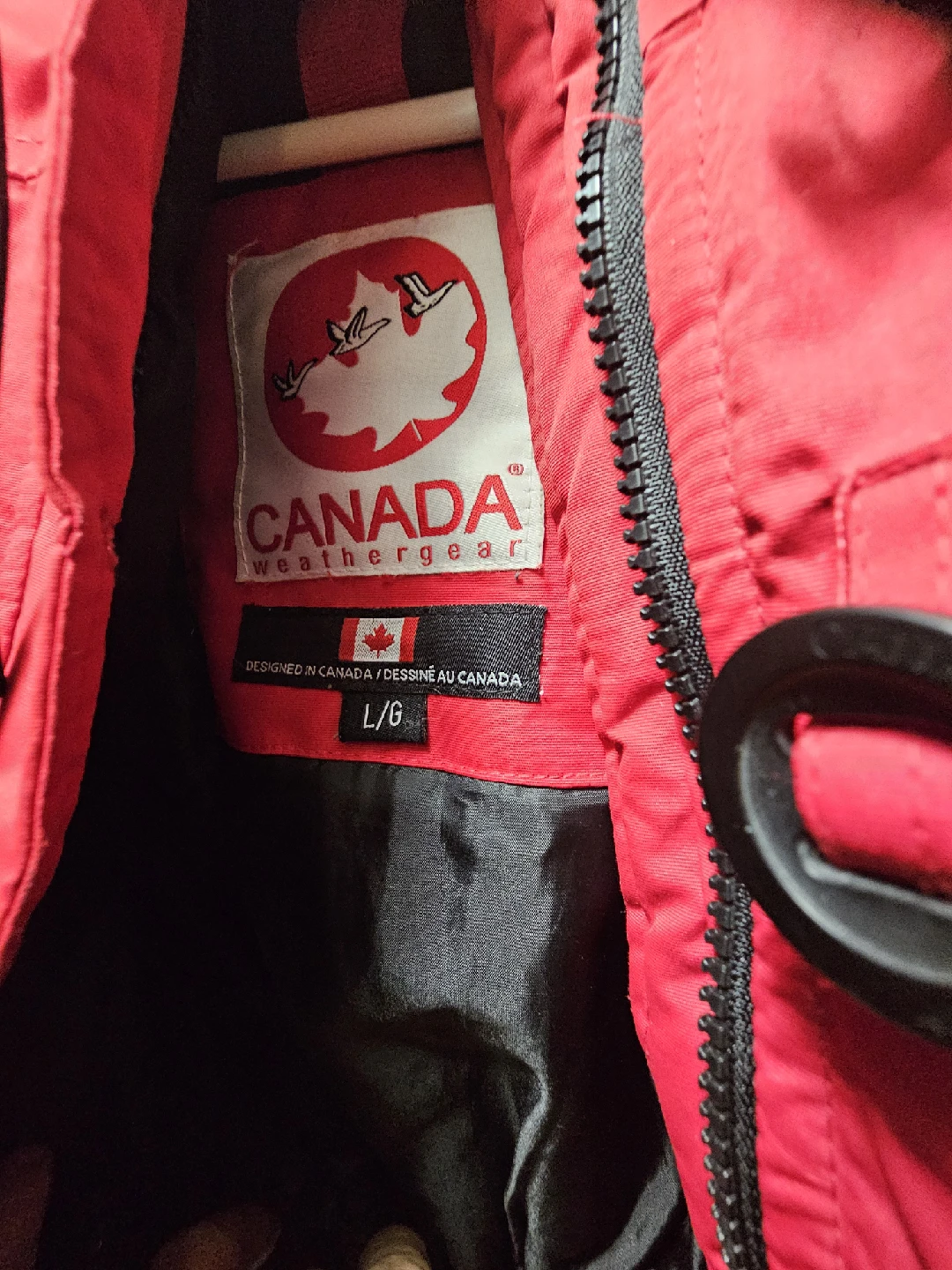 Triple Five Canada Weathergear Red Winter Jacket - Size S/P - photo 2