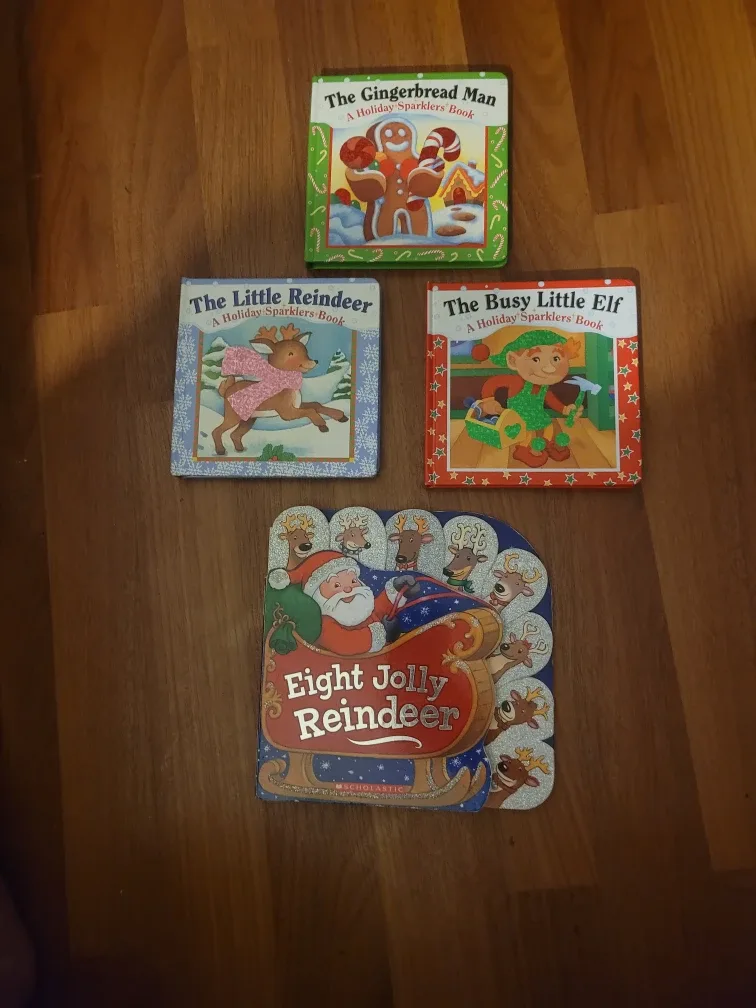 Holiday Sparklers Books - Set of 4