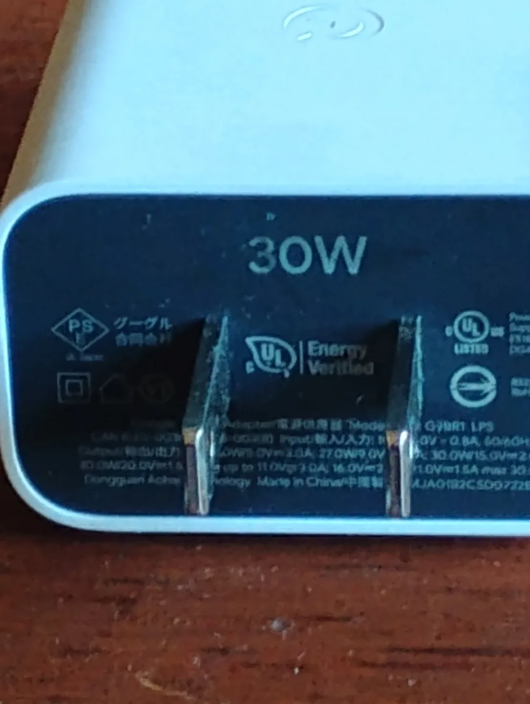 Google 30W USB-C Power Adapter - Mint thumbnail