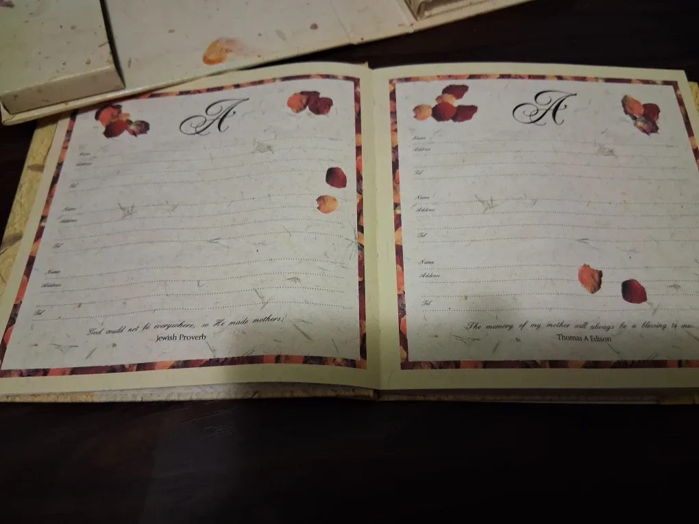 Mother's Address Book & Gift Book Set image indicator(6)