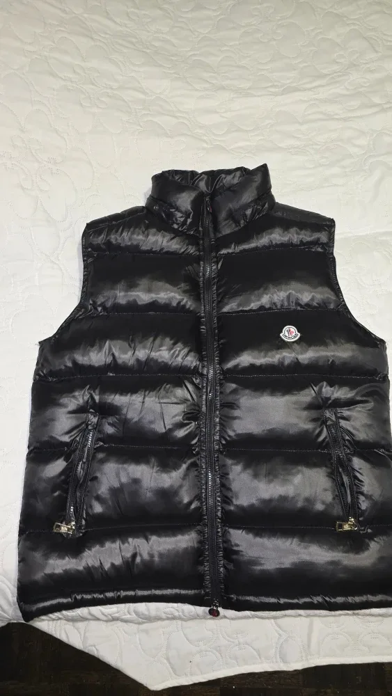 Moncler Black Padded Vest