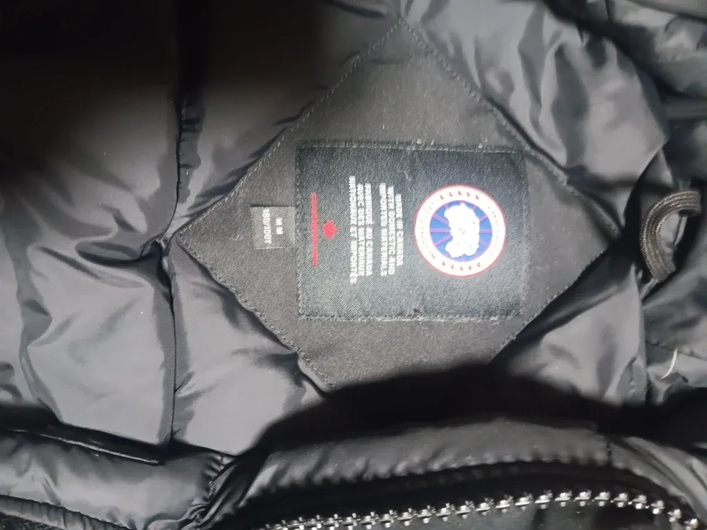 NEW Canada Goose Bomber Jacket, Black, M/M image indicator(2)