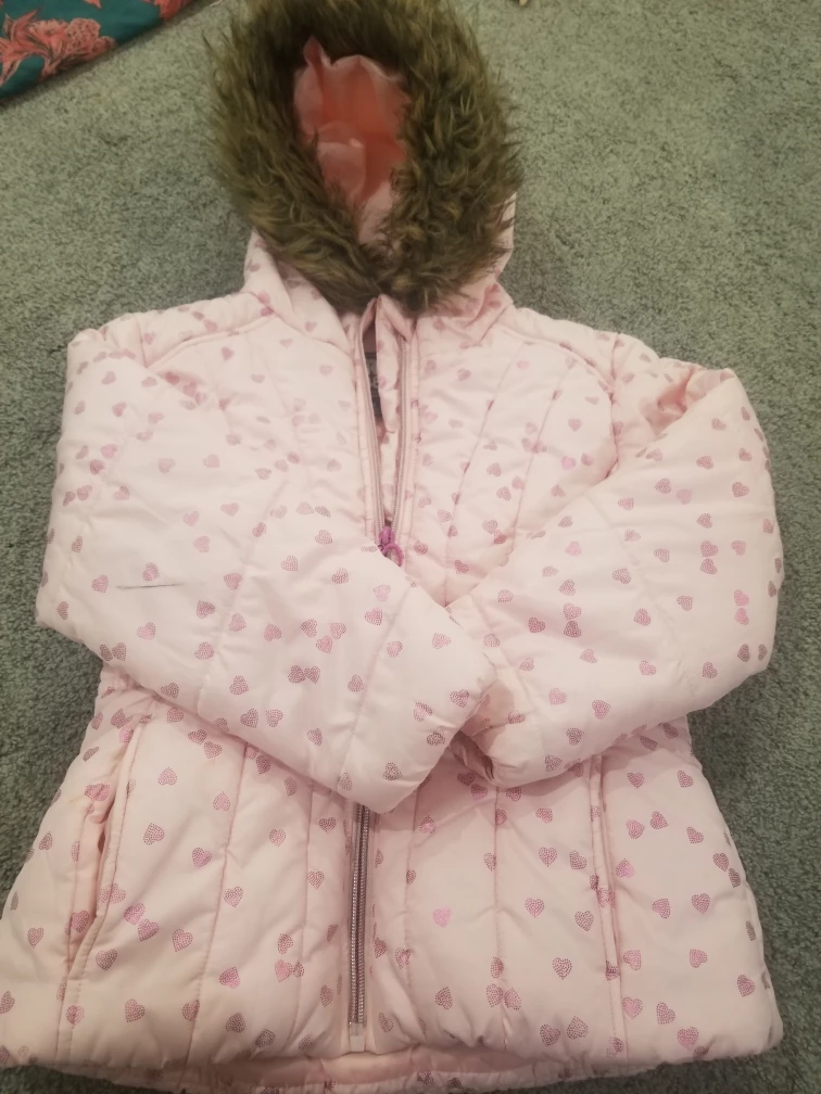 S. Rothschild Girls' Pink Winter Coat - Size 5/6